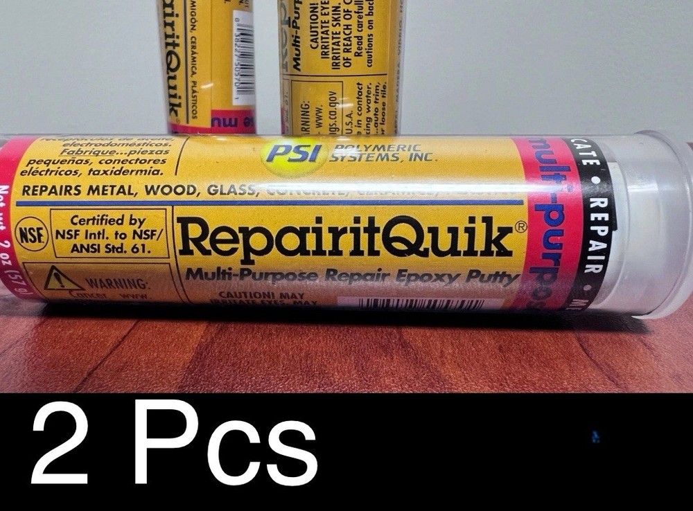 Repair it Quick Multi Purpose Repair Epoxy Putty Stick 2 pcs x 2 oz