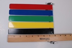 Carstens Exam Room Indicator Status Signal 6 Flag Red Blue Green Yellow Black Wh