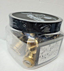 SharkBite 1/2 in Push-to-Connect Brass 90-Degree Drop Ear Elbow Fitting