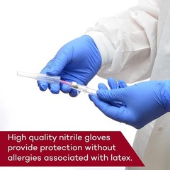 Latex-Free Medium Nitrile Gloves for Medical Use, 200 Count – Ambidextrous Fit