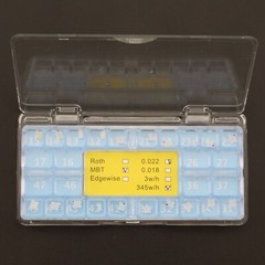 Orthodontic Ceramic Bracket Metal Slot Self Ligating 3M Clarity Damon Clear AO