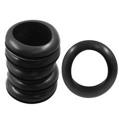 12 Pcs 25mm Rubber Grommets, 1 Inch Inside Diameter 1 Inch Drill Hole Rubber Hol