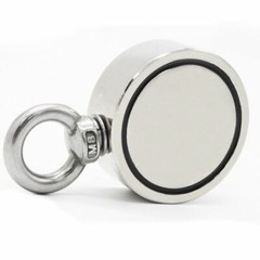 500/800LBS Strong Neodymium Fishing Magnet with Counter Heavy Duty Rare Earth US