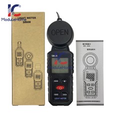 S8608 LCD Light Meter Digital Illuminance Meter Luxmeter Photometer 200000Lux-