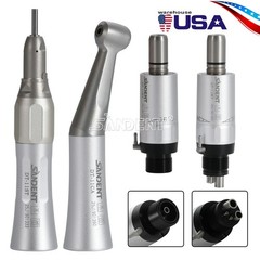 SANDENT Dental Slow Low Speed Handpiece Kit Push/Latch E-type 2/4Holes NSK Style