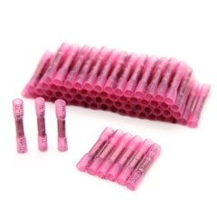 100x Solder Sleeve Heat Shrink Tubing Waterproof AWG 16-22 Wire Splice Connector