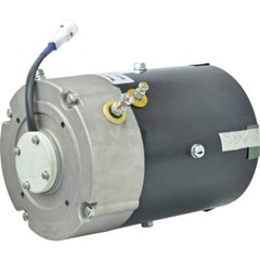 48V DC Motor, 2.6kW, 3.5HP, Reversible, New, Fits Hitachi/Yamaha