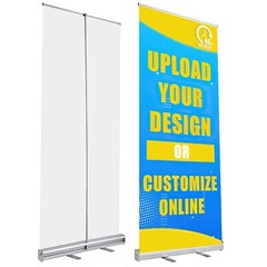 Custom Retractable Banner with Aluminum Frame For Events, Promotion Advertising