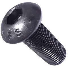 8-32 Button Head Socket Cap Screws Alloy Steel Grade 8 Black Oxide Allen Hex