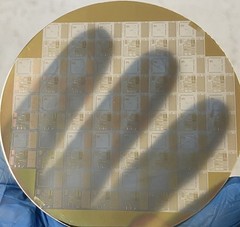 1990’s 4” Silicon Carbide Early Research Lithographic Circuit Wafer