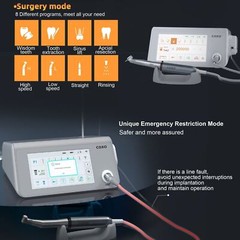 COXO C Sailor Pro+ Dental Implant System Surgical Motor with 2Pcs LED Handpiece