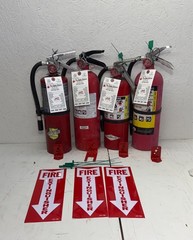 Fire Extinguisher – 5Lb ABC Fire Extinguisher – Lot of 4