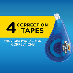 Wite-Out EZ Correct Correction Tape, School Supplies for Students and Teachers,