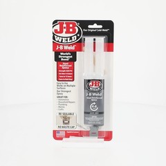 J-B Weld Original Steel Reinforced Epoxy Syringe, High Strength, 2 Pack, Dark