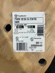 1/0 AWG Southwire THHN Stranded Copper Wire Black – $3.99 per foot