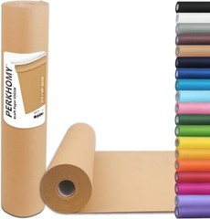 17.5″ x 1200” Brown Kraft Paper 30 lb Basis Weight Roll Packaging Shipping NEW*