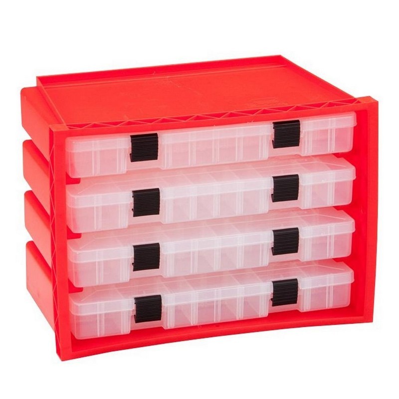 Plano 974002 Deluxe StowAway Organizer Rack – Red