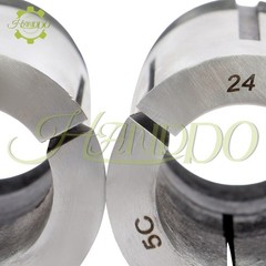 23 Piece Metric 5C Collet Set 3mm – 25mm × 1mm High Precision 0.0005″ Accuracy