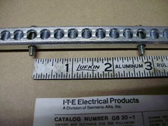 ITE Siemens GB20-1, 20 Position Ground Bar With 2/0 Lug