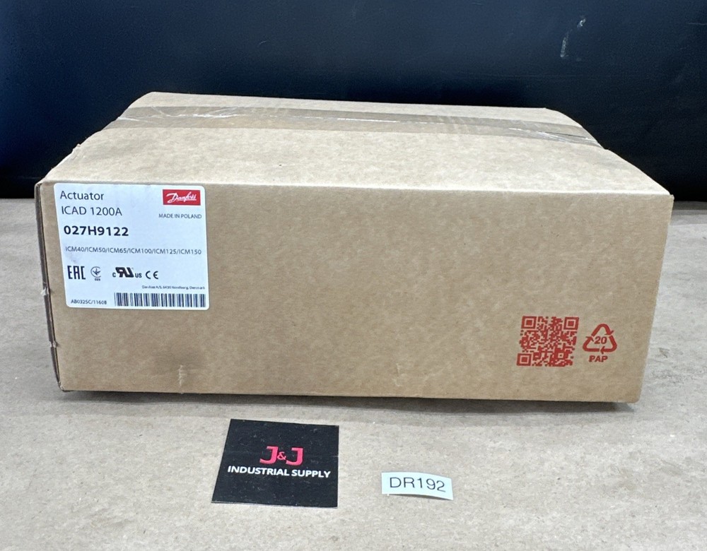 DANFOSS Actuator 027H9122 ICAD 1200A (For ICM40/50/65/100/125/150) NEW SEALED!