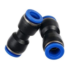 100PCS Pneumatic Straight Push Connector Quick Release Connect Air Line Fittings