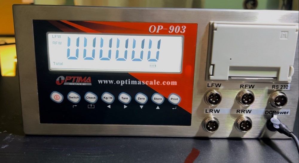 OPTIMA OP-903 LP7561 Stainless Steel Weighing Indicator Industrial Scale Control