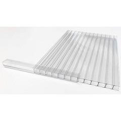 Thermoclear 1/4 in. x 96 in. x 1/4 in. (6mm) Thermoclear Polycarbonate Multi-Wal