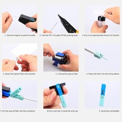 5/10/100pcs Quick Connector UPC Interfaces High Compatibility Plastic Housing