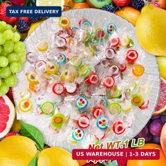 Slices Hard Candy – Bulk Fruit Slice Candy – Net WT. 1LB (Aprprox.150 pcs) | Ind