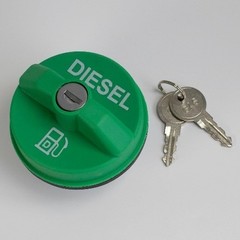 Locking Diesel Fuel Cap Gas Cap Fit for Silverado Express Ram 2500 3500 W350 D35