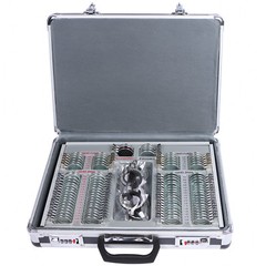 104PCS Optical Optometry Trial Lens Set Metal Rim Aluminum Case
