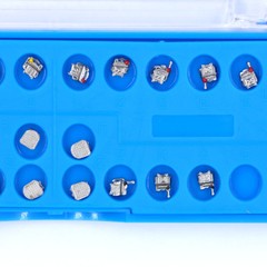 Dental Orthodontic Self-ligating Brackets MBT 022 345 Hooks With tool 20PCS/KIT