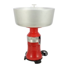 Electric Fresh Milk Cream Separator Centrifugal Metal Degreasing Machine 100L/h