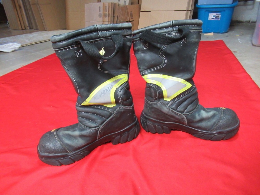 MFG 2018 Globe SIZE 7.5 W 14″ Pull on Structural FIREFIGHTER Boots FIRE