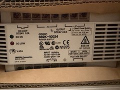 Omron S82K S82K-10024 Switching Power Supply 24VDC 4.2A 100W DIN Rail