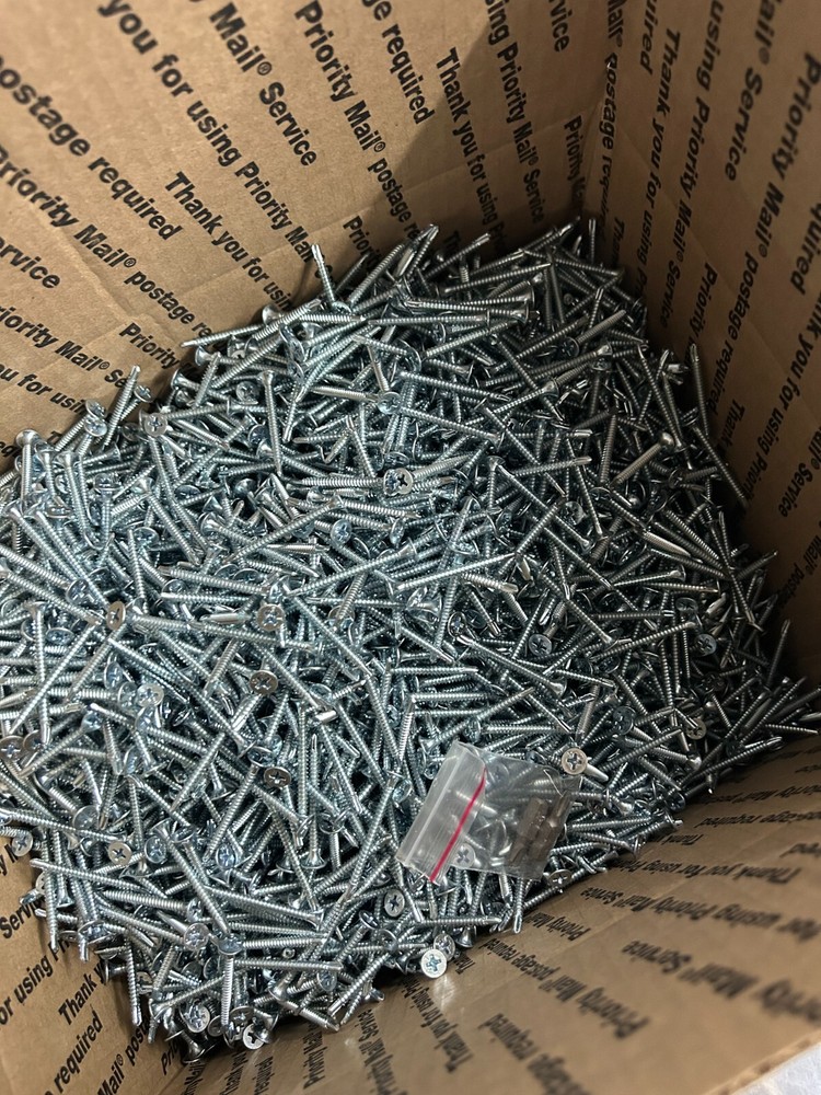 10 pounds Grip-Rite #6 X 1-5/8″ Phillips Bugle-Head Self-Drilling Drywall Screws