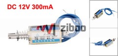 JF-0530B DC12V 300 mA 5N/10 mm Pull Push Type Open Frame Solenoid Electromagnet✦