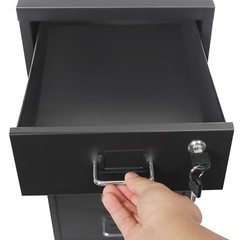 Vertical File Cabinet, Metal File Cabinet with Lock, Filing Cabinet NEW US