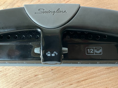 Swingline 3 Hole Punch Desktop Hole Puncher With Original Box
