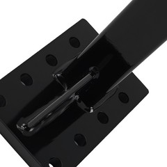 20000 lbs Pintle Mounting Plate Trailer Hitch Adapter for 2″ Receiver Steel