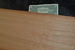 Cherry Raw Wood Veneer Sheet 8.5 x 27 inches 1/42nd ch912