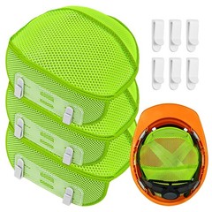 Hard Hat Sweatband Cooling Liner Hard Hat Insert Liners Sweat Absorber Washable