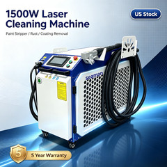 1500W Handheld Fiber Laser Cleaner | Paint Stripping Rust Oxide Removal US stock