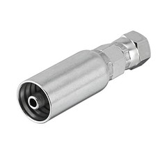 12PCS 1/4″ Hydraulic Hose Fittings 1/4″x1/4″ JIC 37° Female w/ Protection Cover