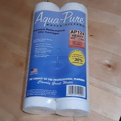 2 Pack AQUA-PURE AP124 Premium Heavy Duty High Dirt Load Filter Fits Many Models