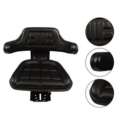 For Ford New Holland 3000 3600 3610 3900 Black Tractor Suspension Seat