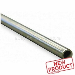 Round Aluminum Tubing 1/4″ O.D. x 6 Feet Seamless 6061-T6 0.180″ I.D. 72 Inches