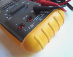 Very Clean Used Fluke 87 TRMS MultiMeter w/ Leads Multimeter Works USA Made