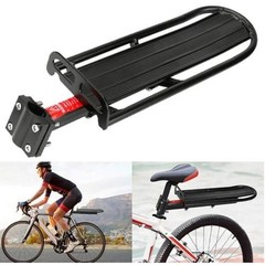 Retractable Bike Rear Luggage Cargo Rack Carrier Bicycle Seatpost Aluminum Alloy