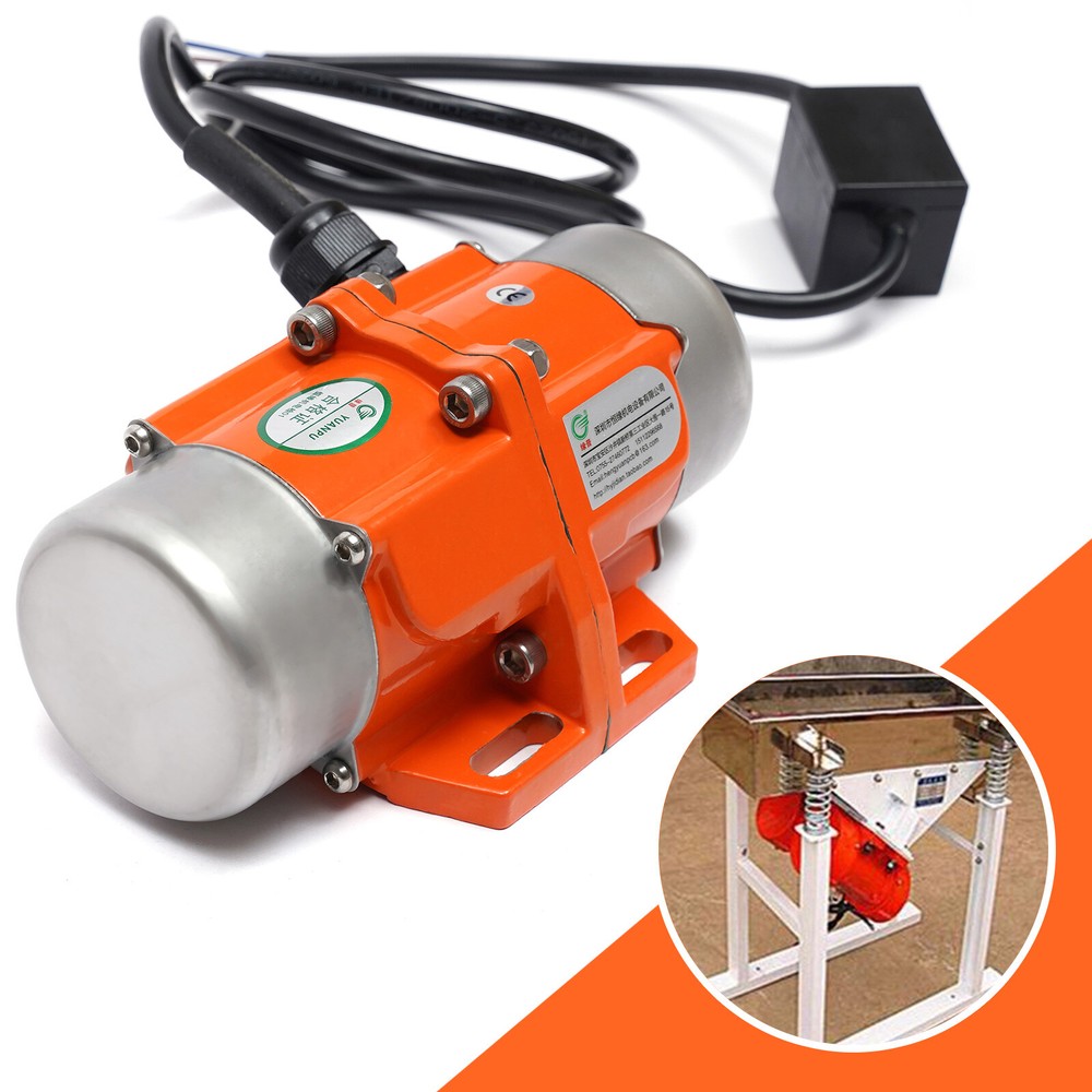 100W 110V Single?Phase Vibration Motor For Concrete With Adjustable Eccentricity